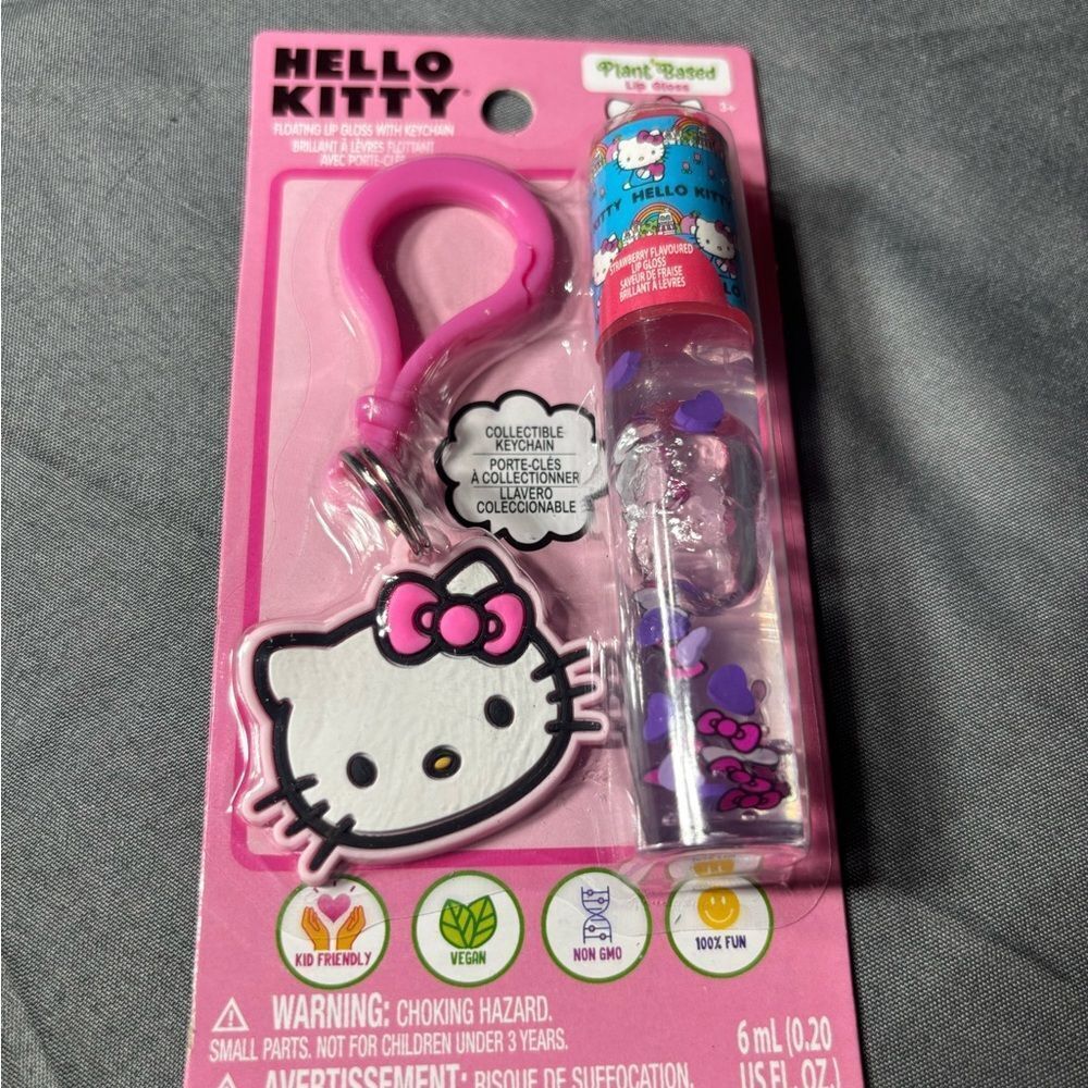 Hello Kitty Pink Keychain Set - Picture 2 of 3